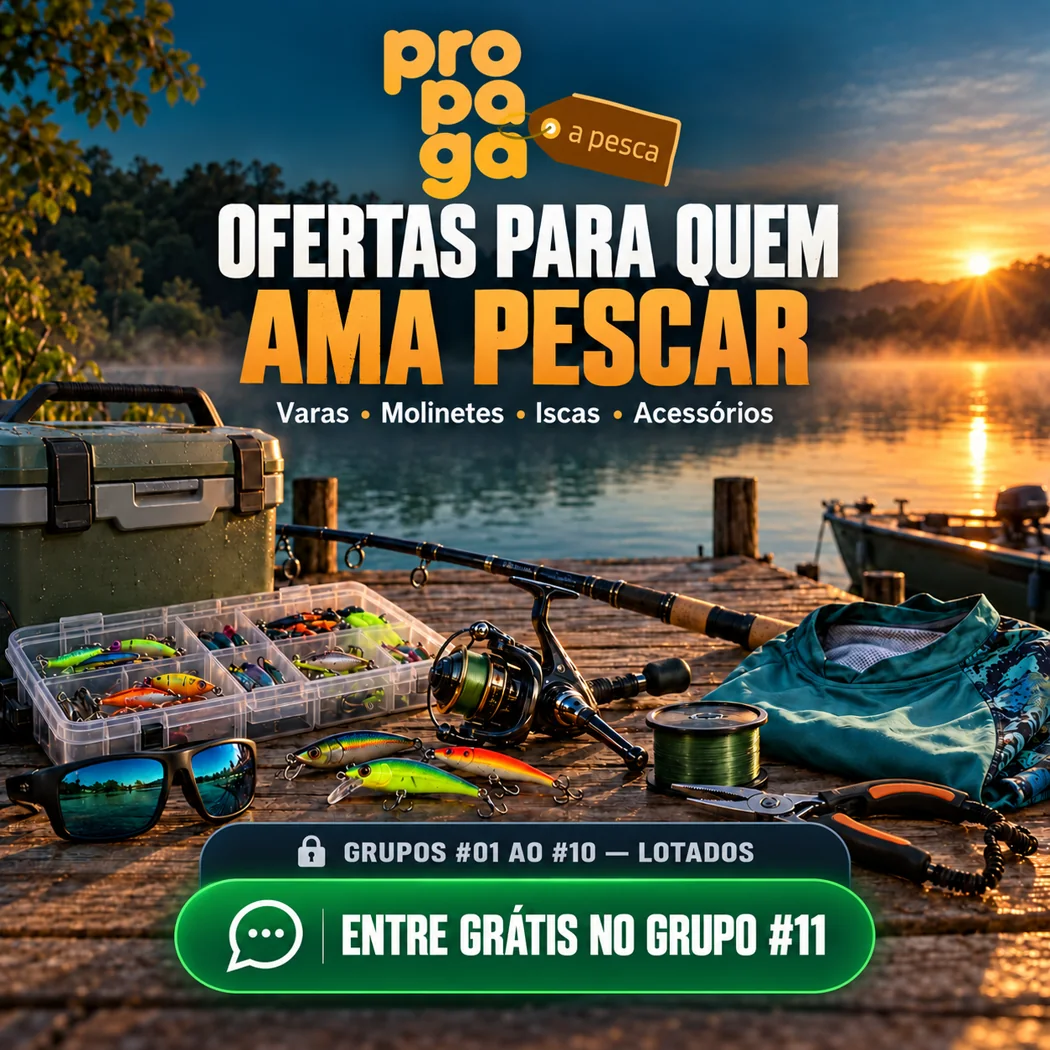 Produtos e ofertas para pesca