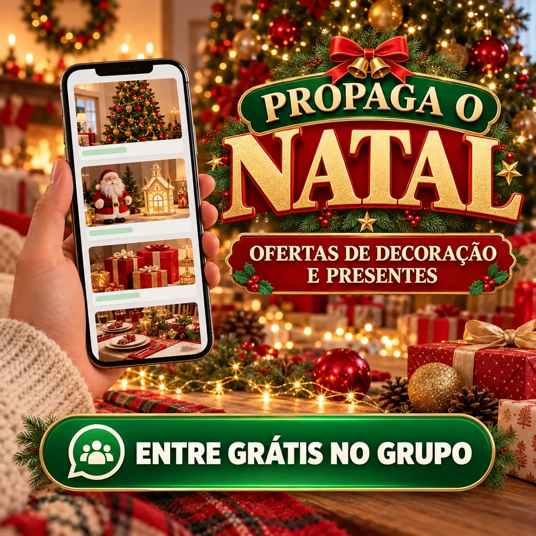Produtos, presentes e decoração de Natal